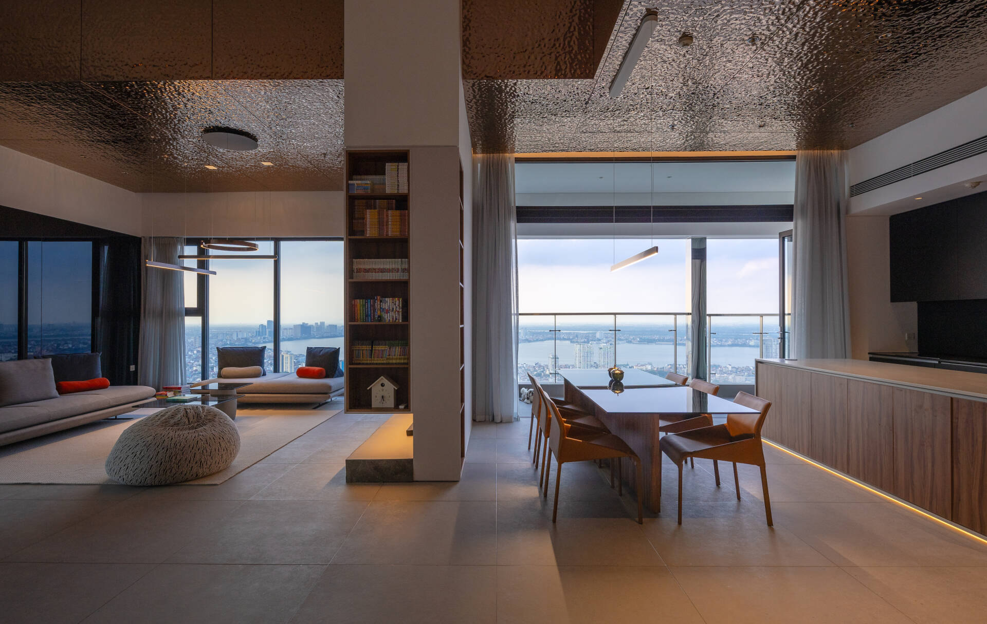 KaBuChin Penthouse: Thiết kế “mở” trong không gian tựa như hang động ...