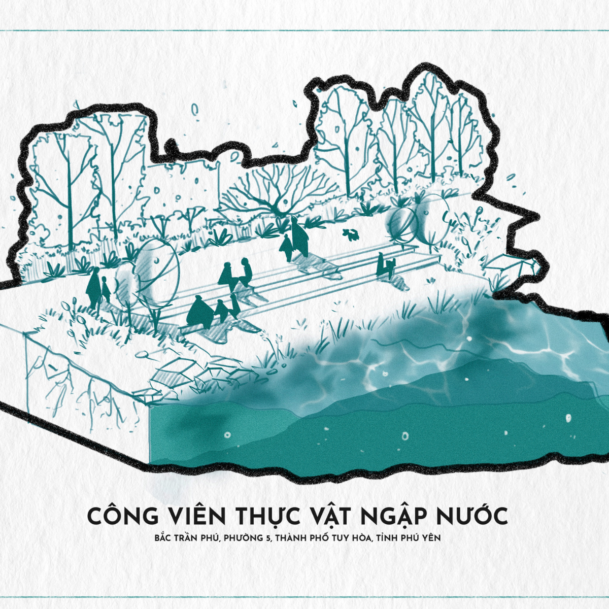 Đồ án sinh viên tiêu biểu: Thiết kế kiến trúc cảnh quan Công viên thực vật ngập nước thuộc khu Bắc Trần Phú P.5,8,9 thành phố Tuy Hoà, tỉnh Phú Yên