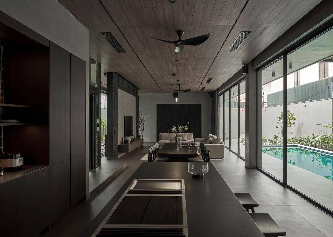 Maison Q2 - Thao Dien Villa: Cảm hứng từ hình khối hiện đại kết hợp nội ...