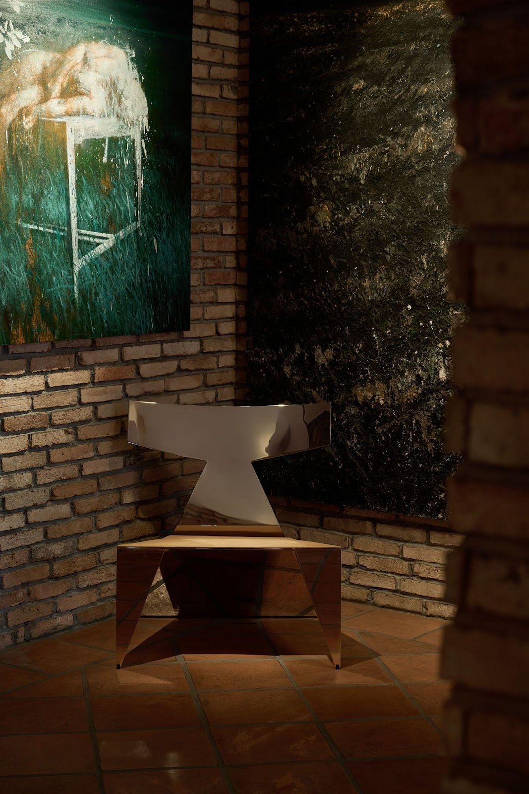 TRÂU armchair - Bản giao hưởng giữa kim loại và ánh sáng | HO studio