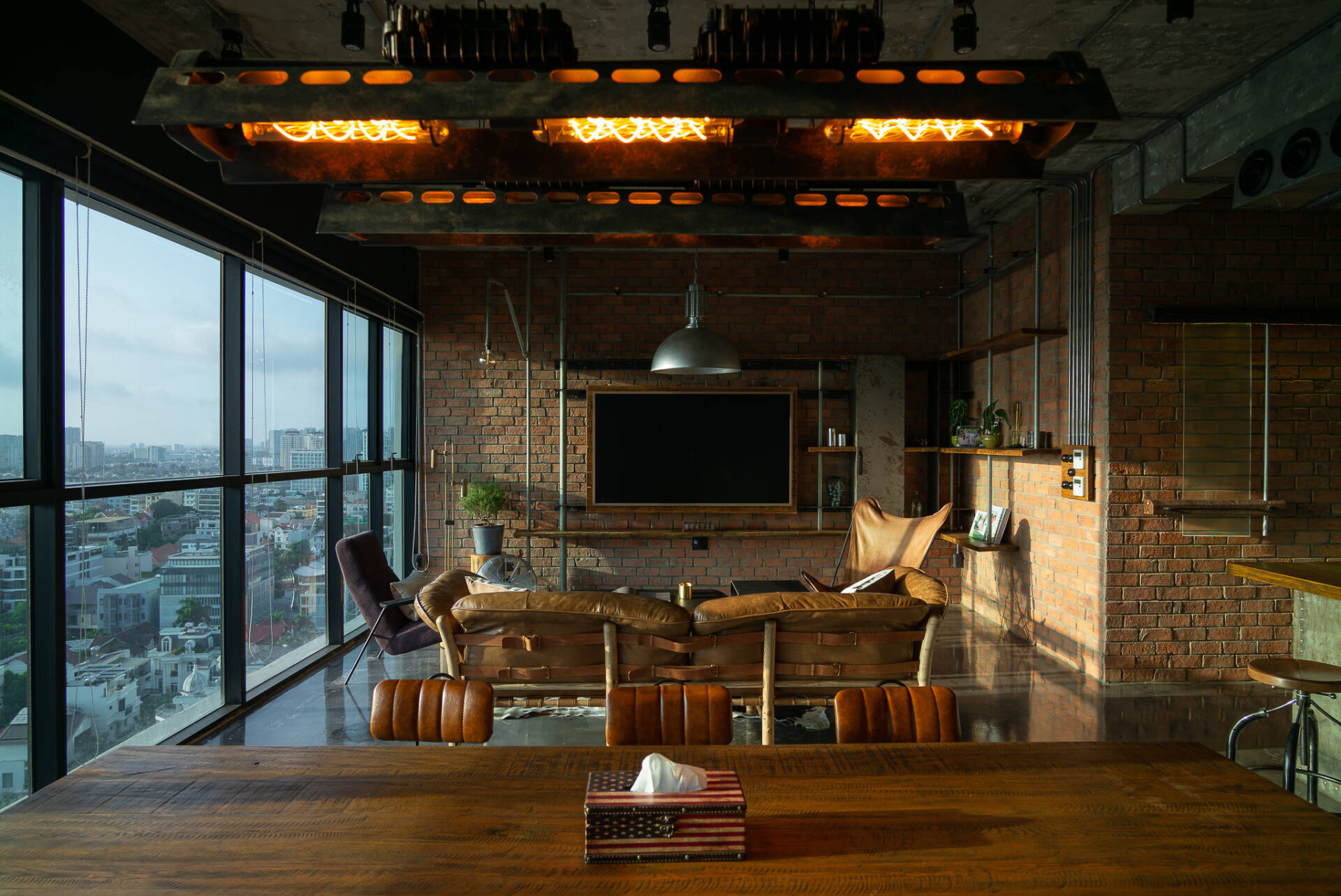 Q-apartment: Căn hộ hiện đại mang hơi thở của vật liệu và thời gian | QiD studio