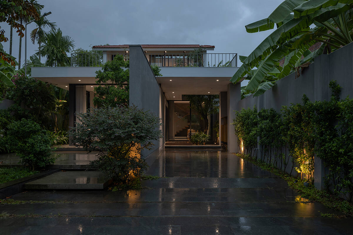 QN House - Tái hiện tinh thần quê hương trong hình thức kiến trúc hiện ...