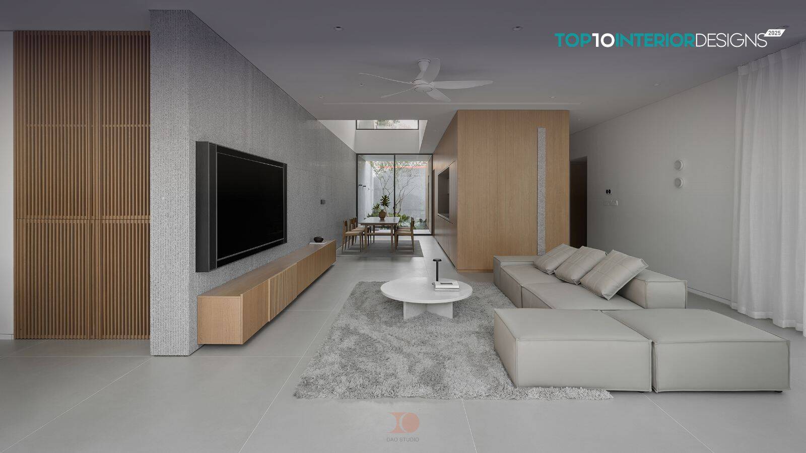 DOM House: Giải pháp không gian hướng nội cho biệt thự ngoại ô | DAO Studio
