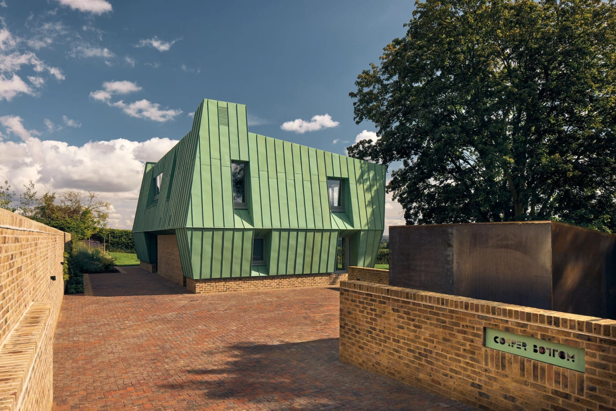 Copper Bottom – Giải pháp thiết kế nhà ở không phát thải với lớp vỏ đồng | Adrian James Architects