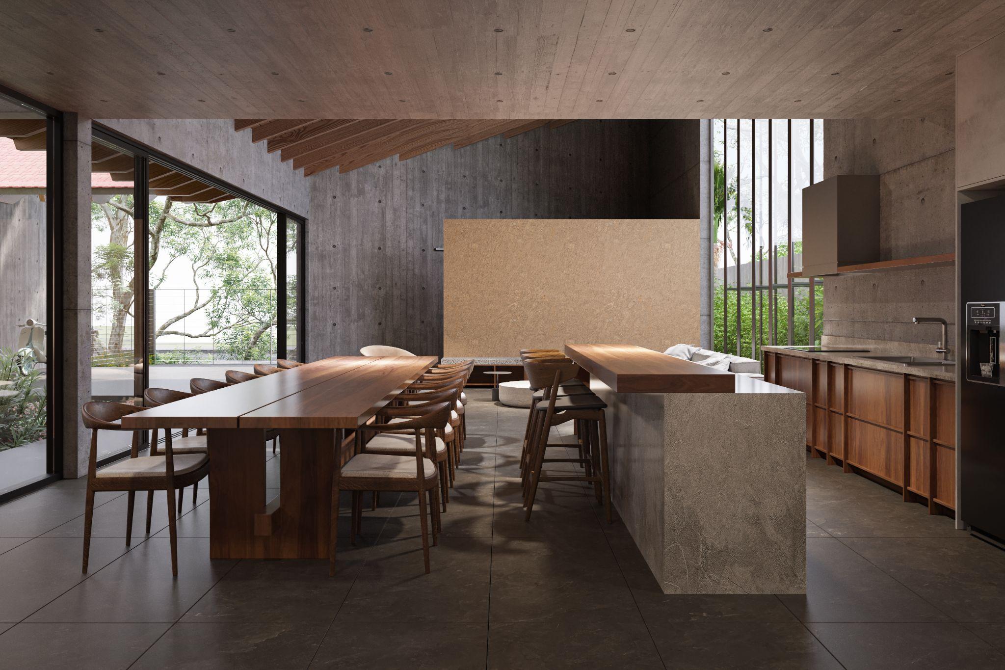 À ơi house - Không gian sống từ ký ức gia đình | AN NAM Design and Build