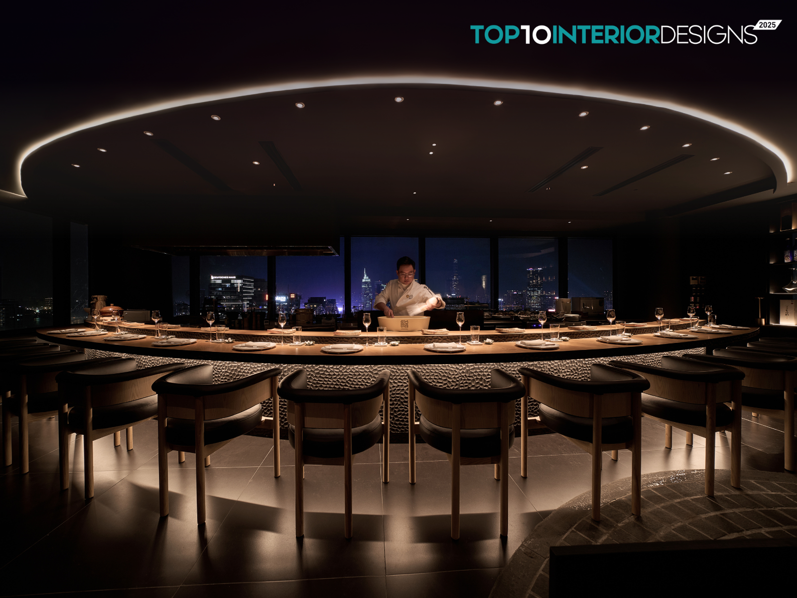 Sabi Sky Omakase: Khi triết lý ẩm thực dệt nên không gian Kiến trúc | Sawadeesign Studio