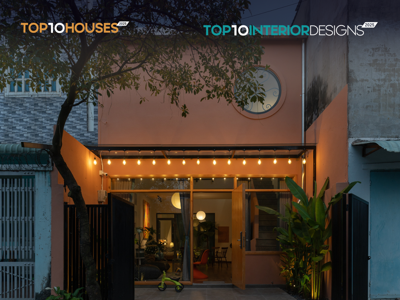 OR House: Sắc cam công nghệ trong không gian sống hiện đại | Dat Tran Architect