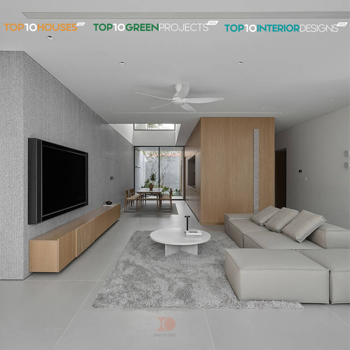 DOM House: Giải pháp không gian hướng nội cho biệt thự ngoại ô | DAO Studio