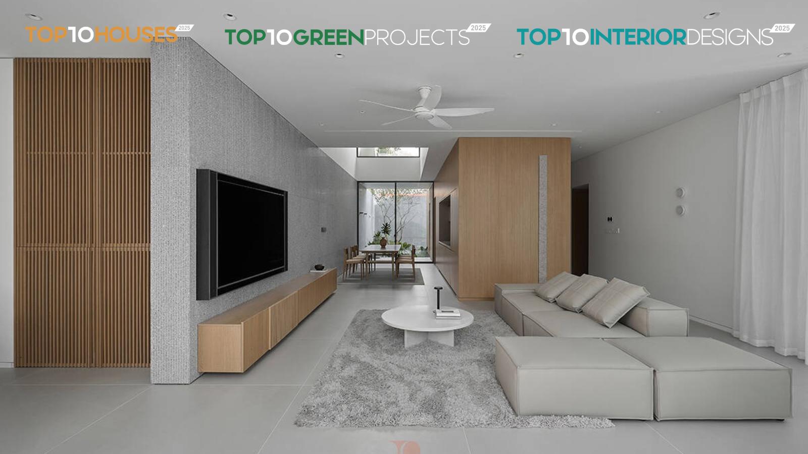 DOM House: Giải pháp không gian hướng nội cho biệt thự ngoại ô | DAO Studio