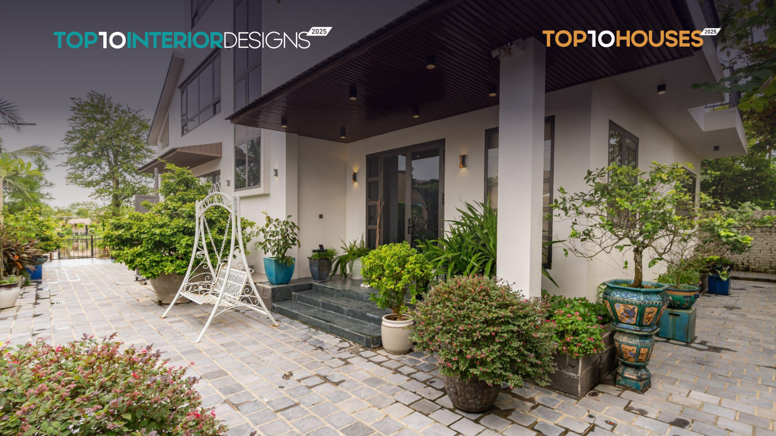 Villa M – Tổ chức không gian ở đương đại xoay quanh “quảng trường” sân vườn | Kiến trúc Maison CL.ou