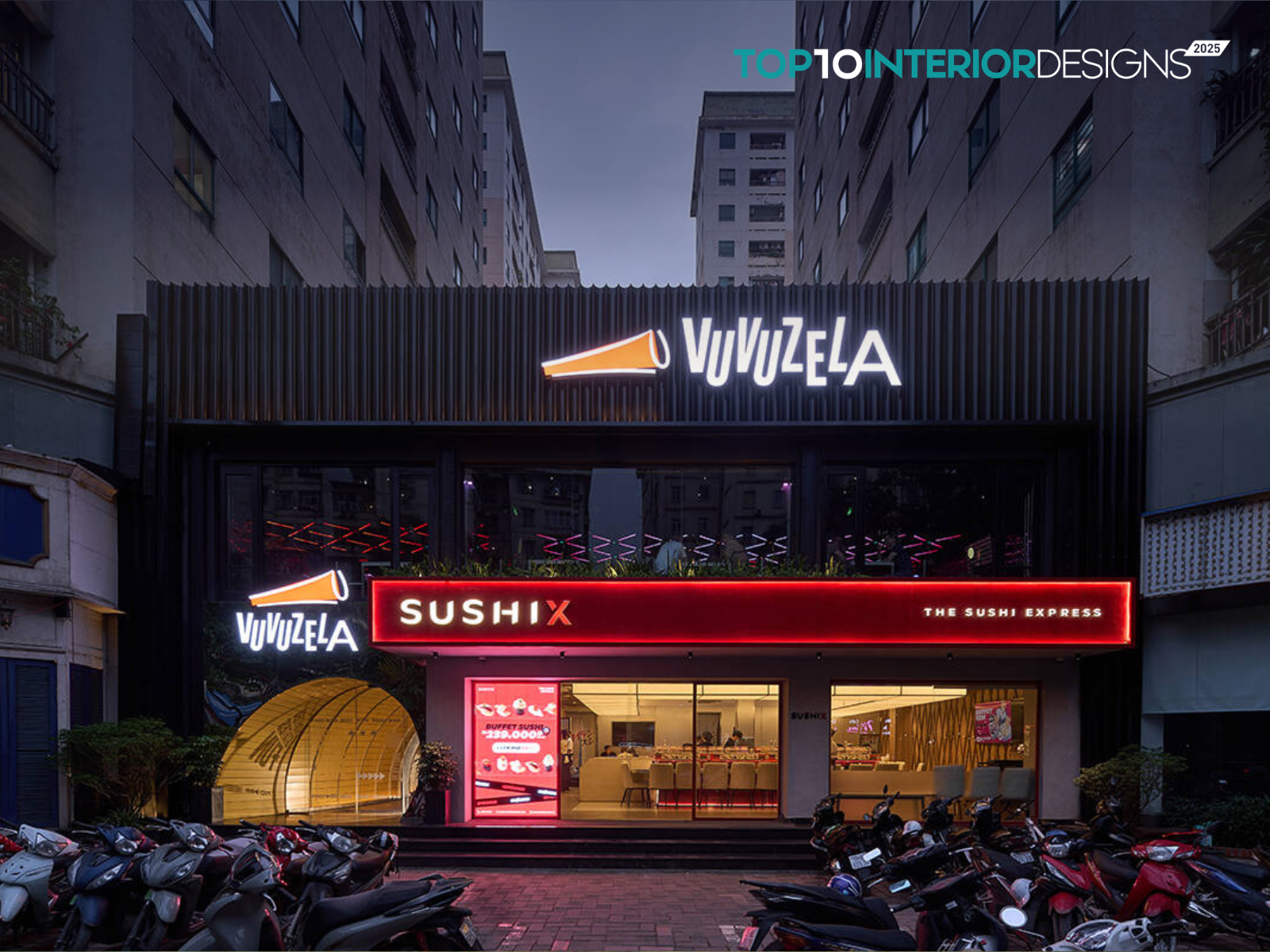 The New Vuvuzela Bar: Tái nhận diện thương hiệu với cảm hứng Industrial | Sawa Deesign