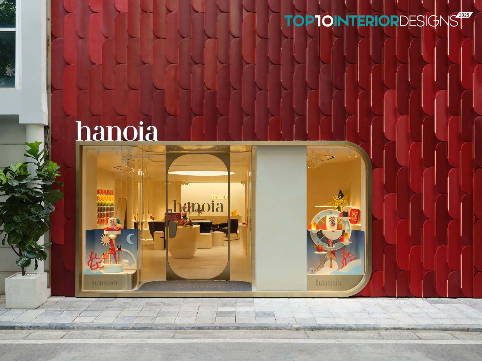 Hanoia Flagship Hà Nội: Khi nghệ thuật sơn mài trở thành ngôn ngữ kiến trúc | G8A Architecture & Urban Planning