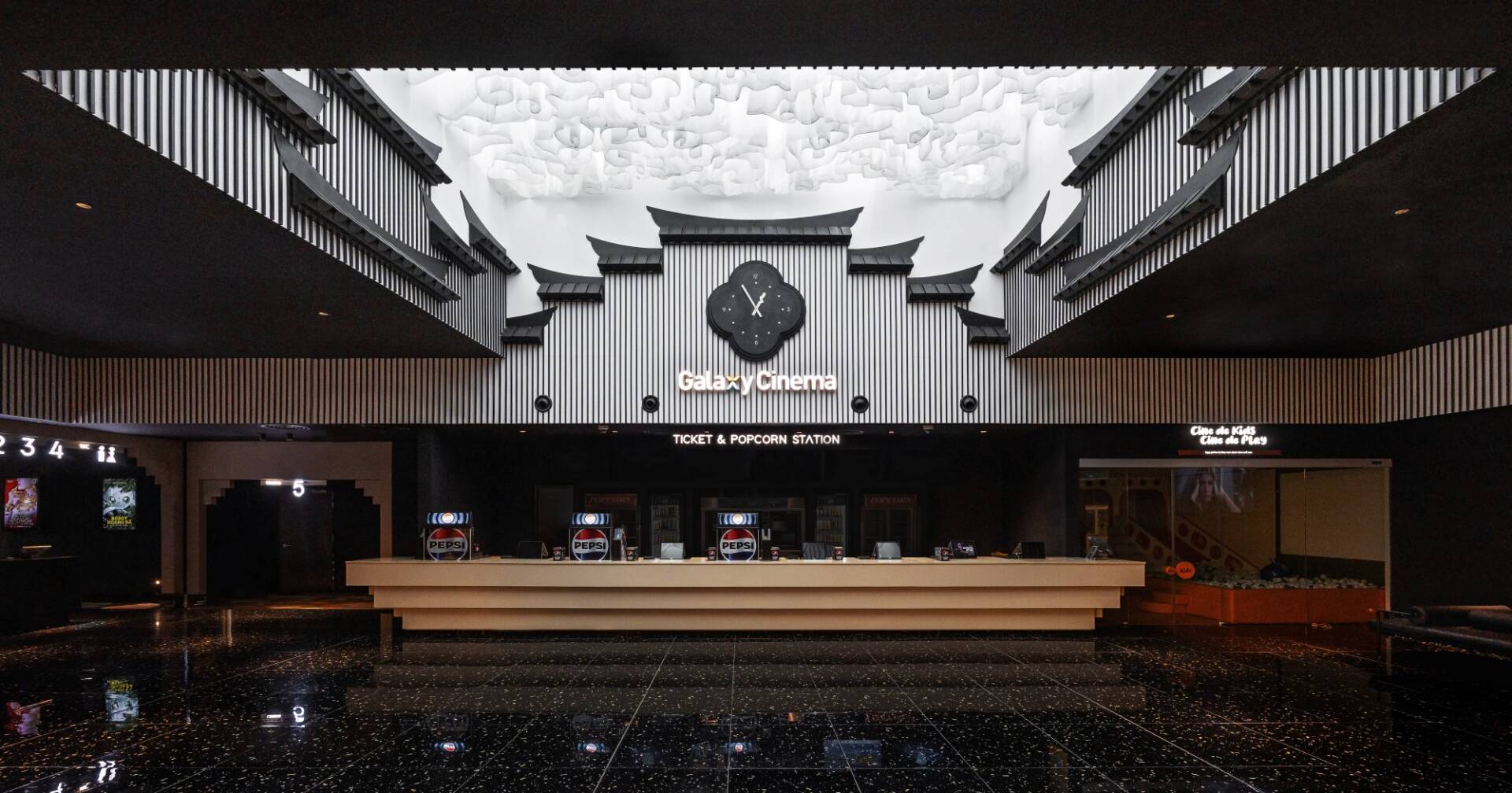 Galaxy Cinema AEON Mall Huế – Tái hiện tinh thần kiến trúc cung đình trong không gian rạp chiếu phim | Avalo Interior JSC
