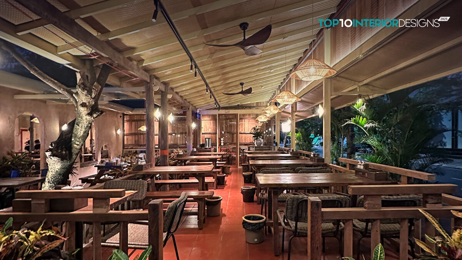 Riêu Seafood Garden: Tái hiện di sản làng chài qua ngôn ngữ kiến trúc Đương đại | KCONCEPT Studio