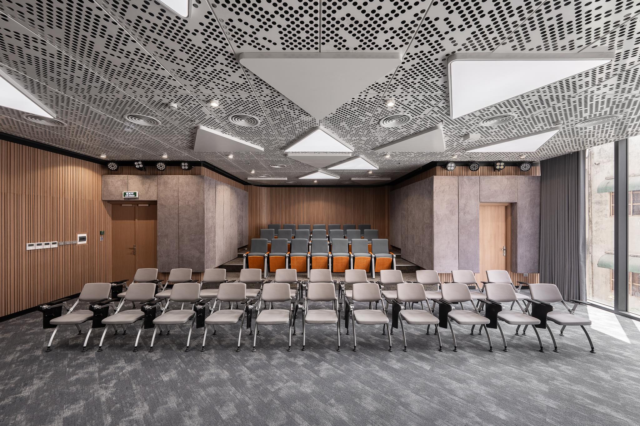 Trụ sở G-building: Tổ chức mặt đứng và không gian làm việc theo triết ...