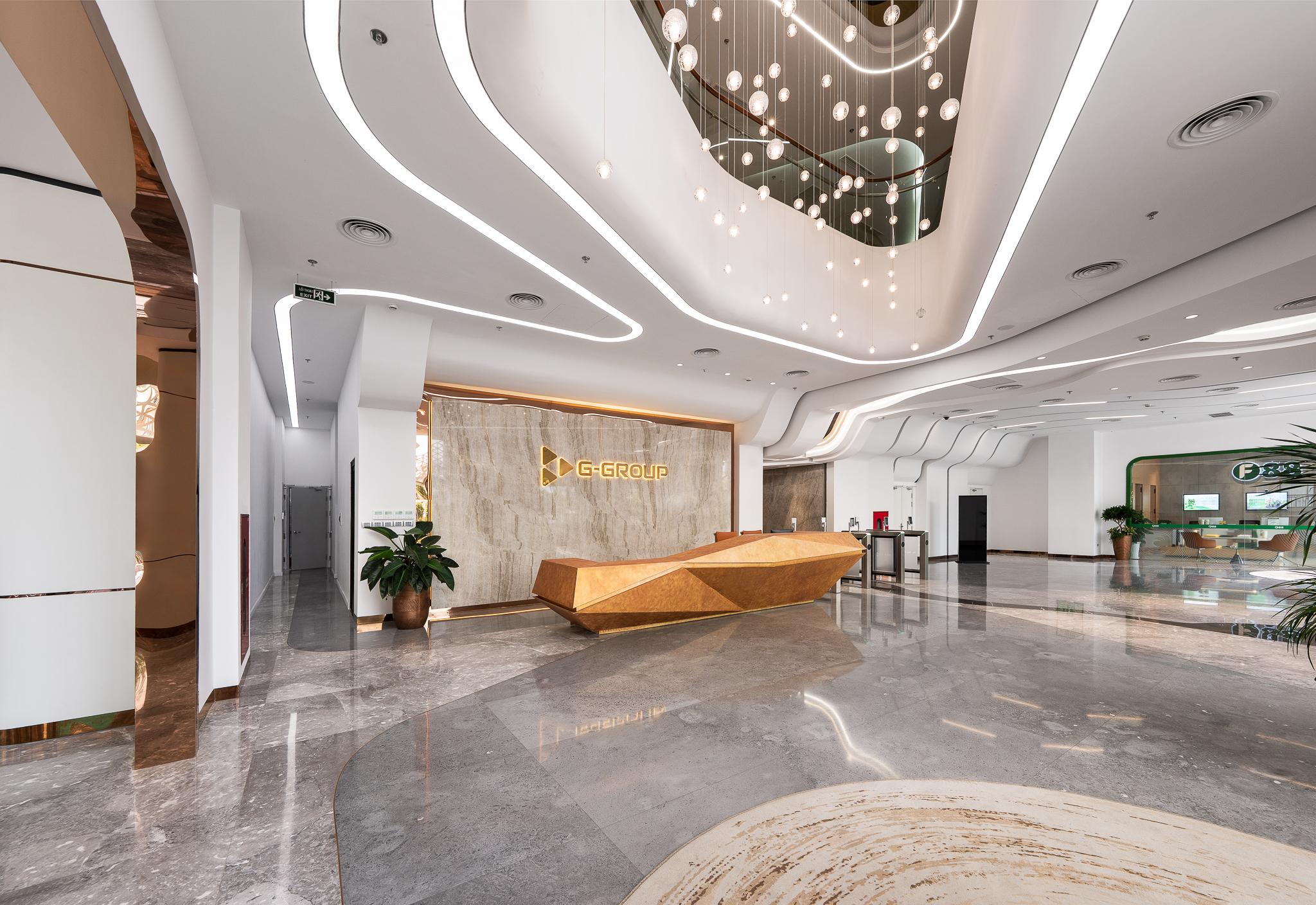 Trụ sở G-building: Tổ chức mặt đứng và không gian làm việc theo triết ...
