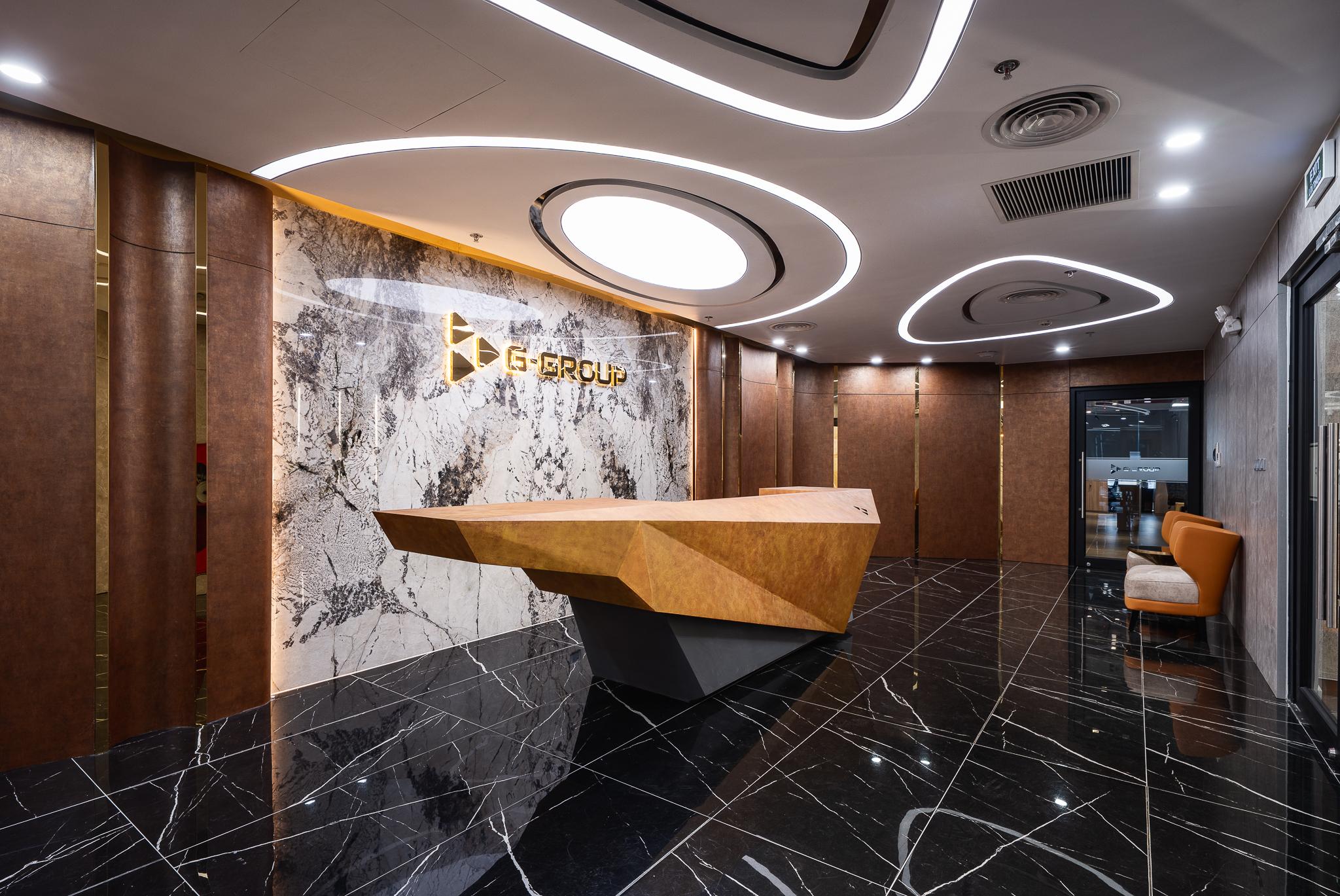 Trụ sở G-building: Tổ chức mặt đứng và không gian làm việc theo triết ...