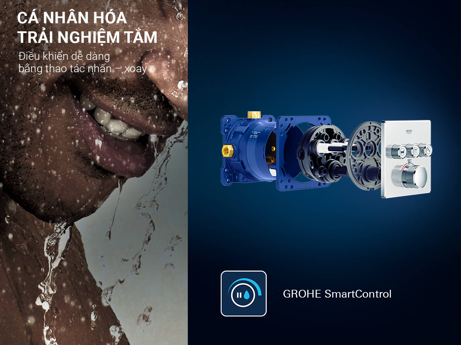 Khơi dậy niềm vui thuần khiết cùng GROHE Aqua Intelligence