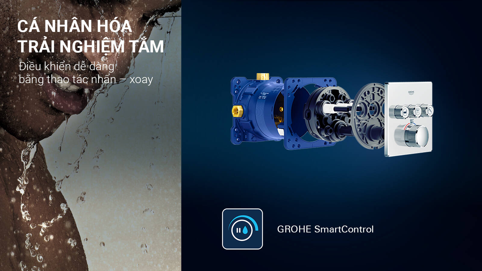 Khơi dậy niềm vui thuần khiết cùng GROHE Aqua Intelligence