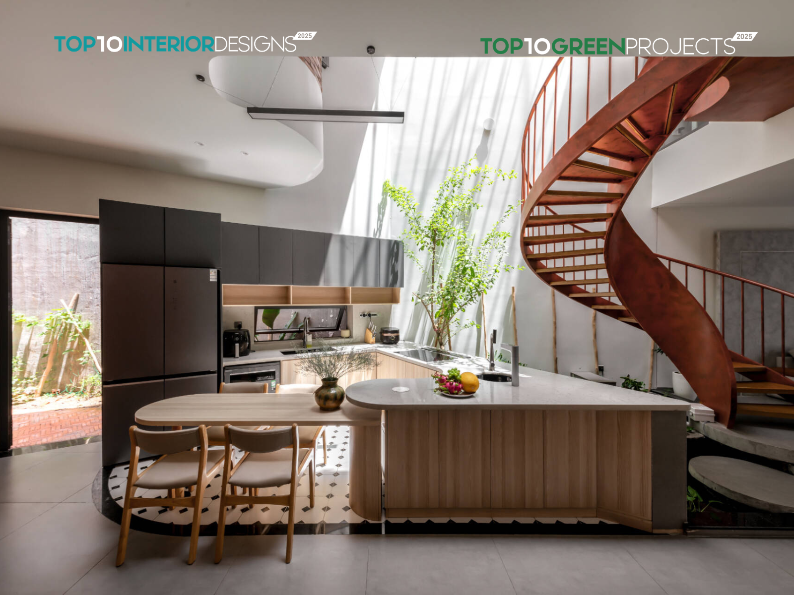 Zig House: Ngôi nhà hình chữ Z với sự kết hợp không giới hạn giữa các yếu tố đặc-rỗng, cũ-mới | Công ty kiến trúc xây dựng Đất Thủ