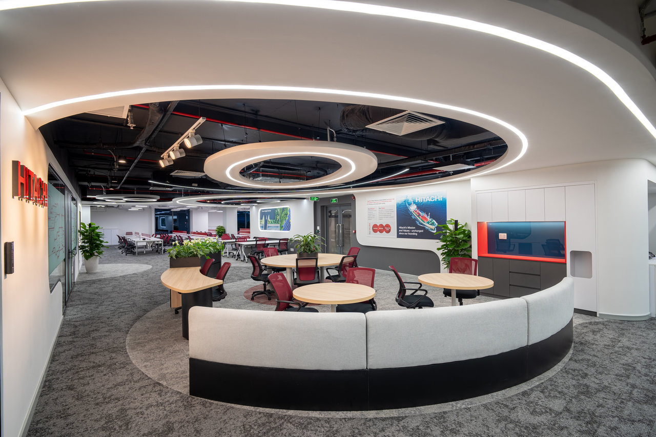 Hitachi Office – Time Flow: Dòng chảy không gian phản ánh triết lý đổi ...