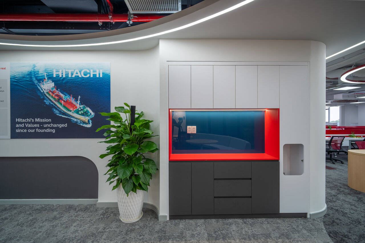 Hitachi Office – Time Flow: Dòng chảy không gian phản ánh triết lý đổi ...