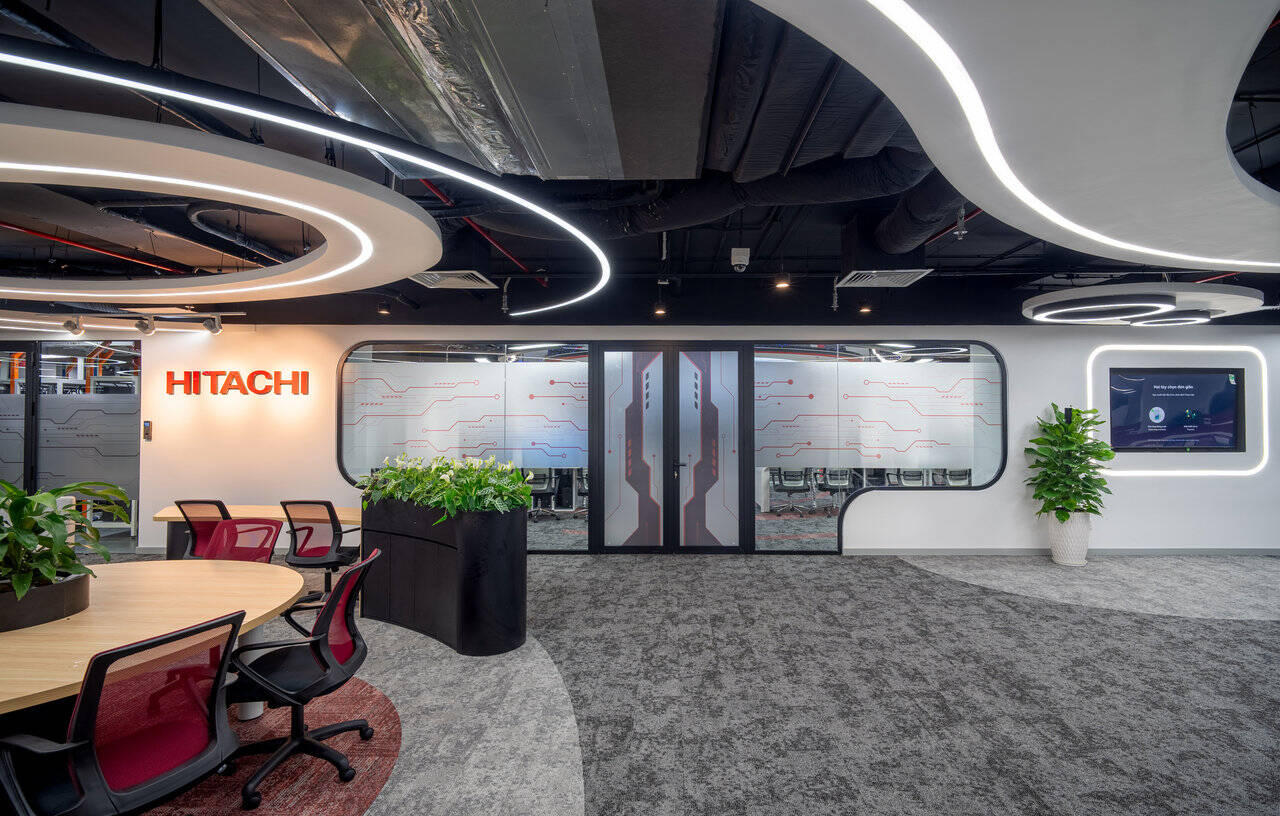 Hitachi Office – Time Flow: Dòng chảy không gian phản ánh triết lý đổi ...