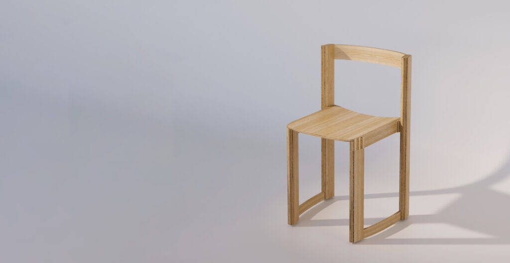Inneer Chair – Khi vật liệu tự kể câu chuyện của chính nó
