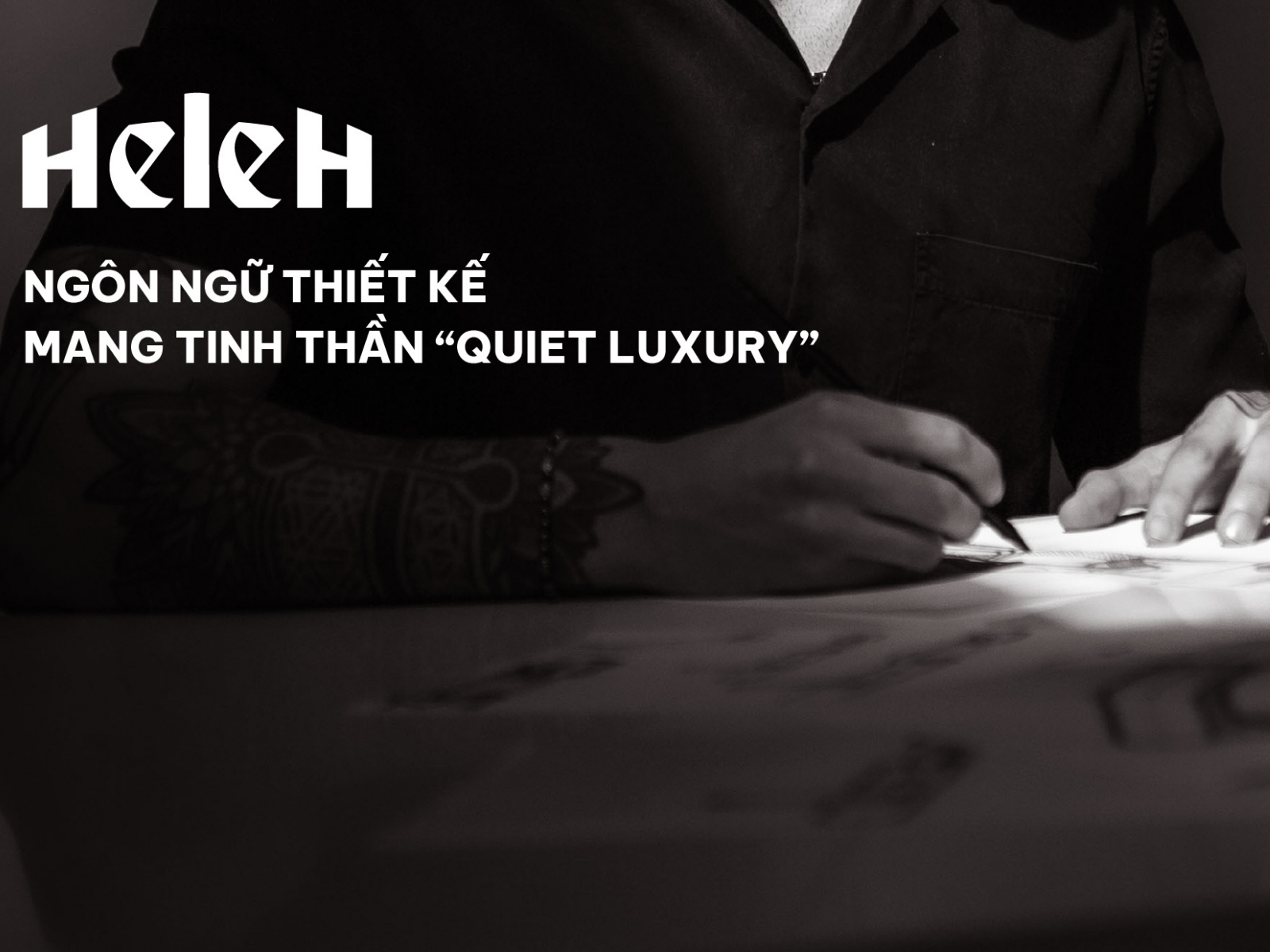 Sản phẩm HeleH: Khi chuyển động của gió trở thành ngôn ngữ thiết kế đương đại