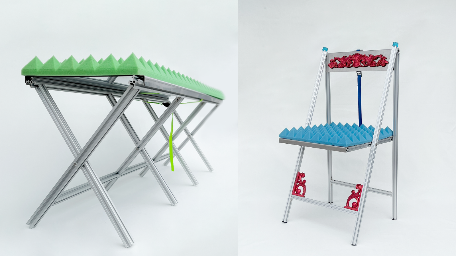 Folding Bench & Folding Chair 01 – Giao thoa giữa tinh thần đương đại và cảm hứng văn hóa Việt