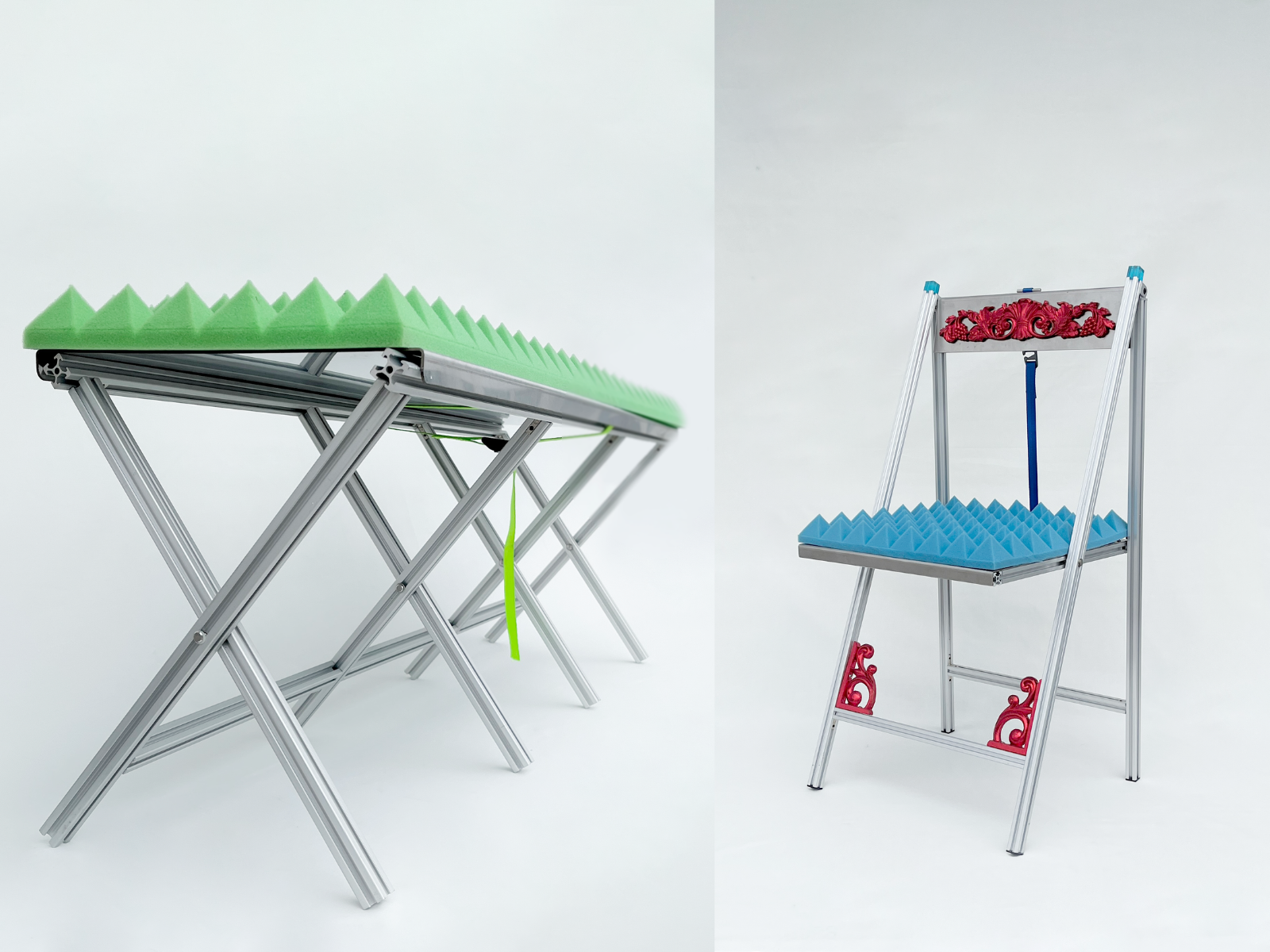 Folding Bench & Folding Chair 01 – Giao thoa giữa tinh thần đương đại và cảm hứng văn hóa Việt