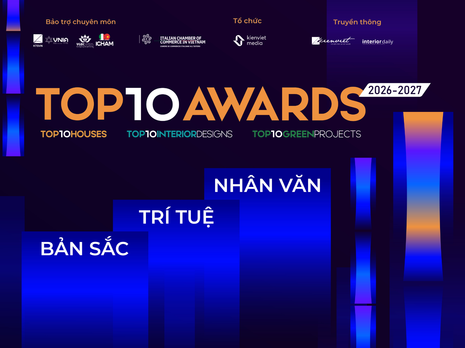 Công bố thể lệ Top 10 Awards 2026-2027