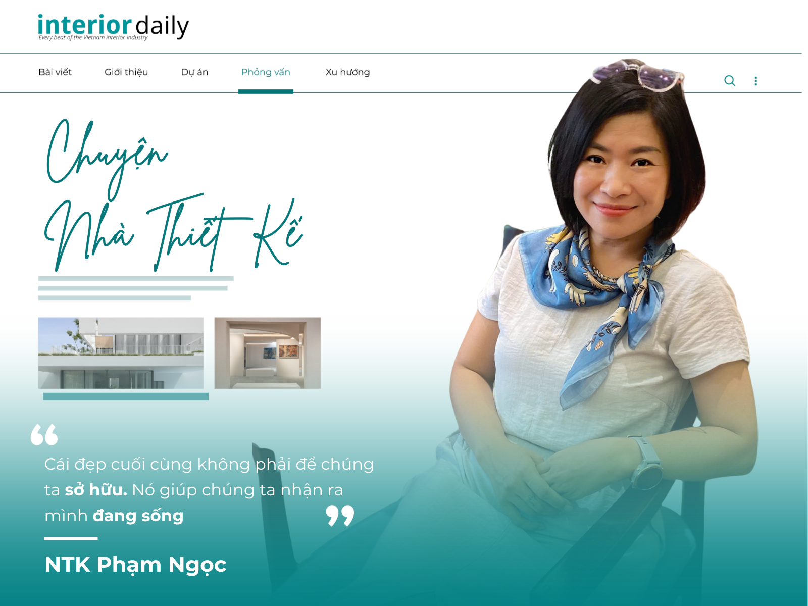 Trò chuyện với NTK Phạm Ngọc: Chiết trung Việt - Khi cái riêng gặp gỡ thế giới