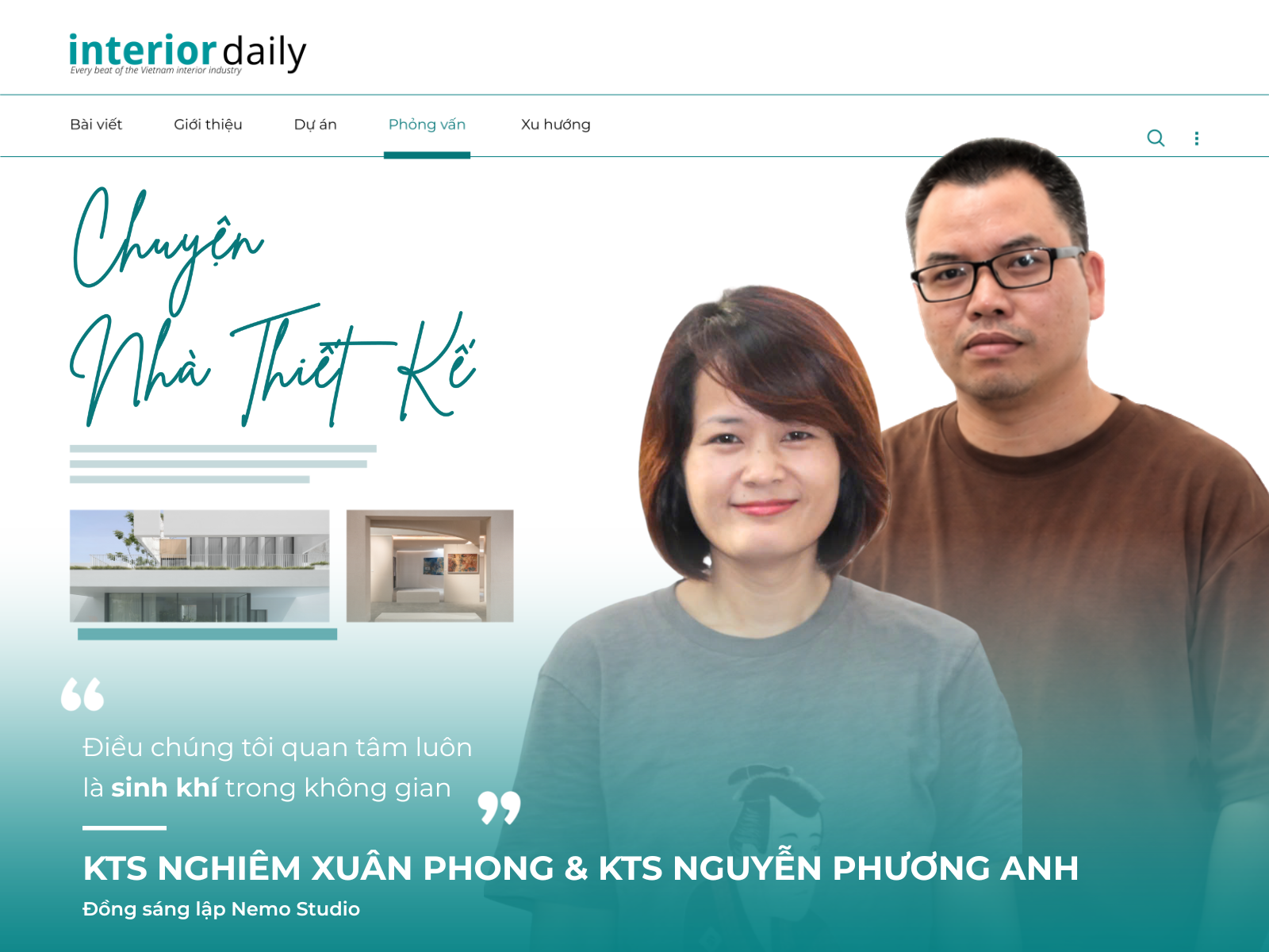 Nemo Studio: Đi tìm “sinh khí” trong không gian sống