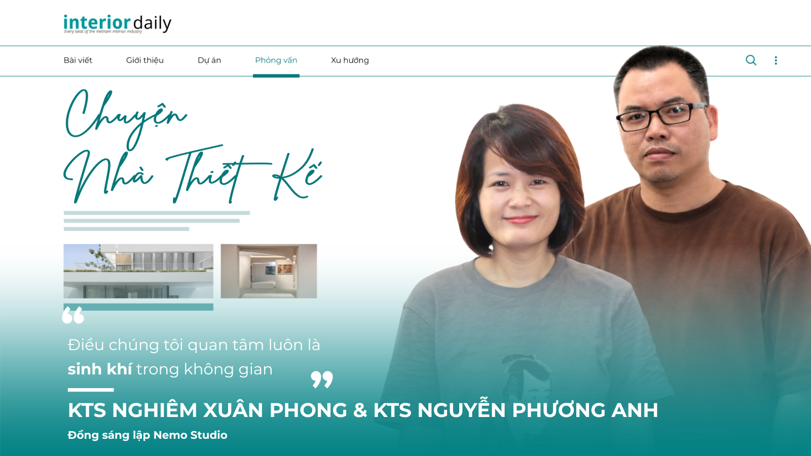 Nemo Studio: Đi tìm “sinh khí” trong không gian sống