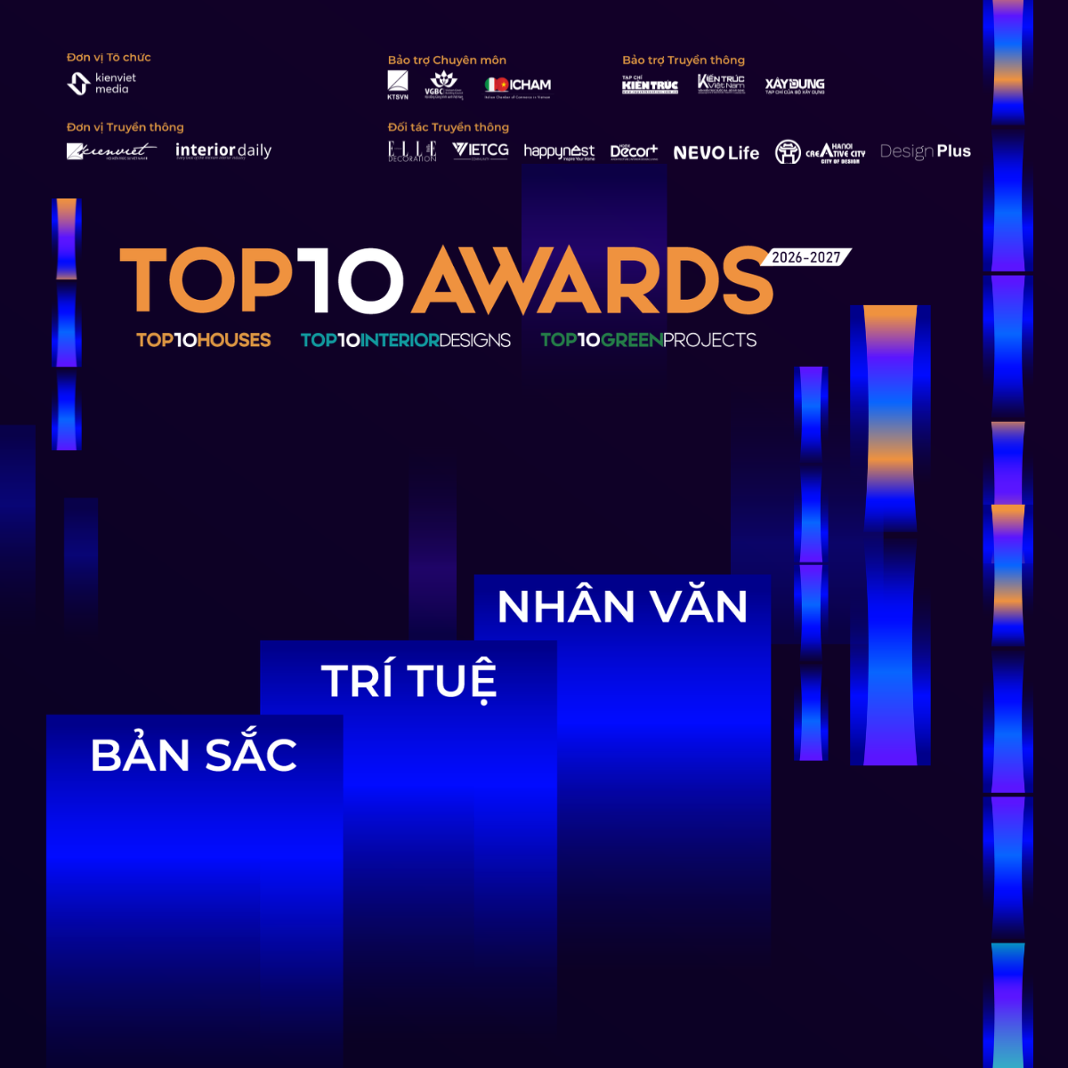 Công bố thể lệ Top 10 Awards 2026-2027