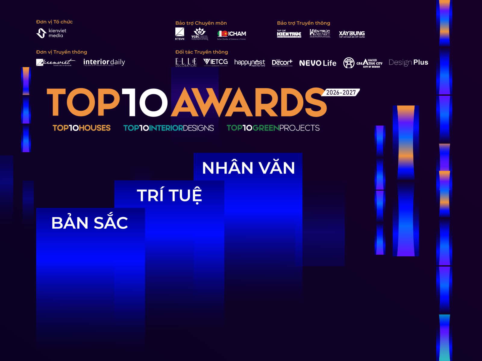 Công bố thể lệ Top 10 Awards 2026-2027
